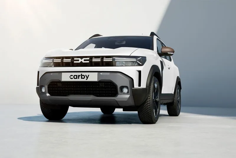 Vista da frente do Todo-o-Terreno Dacia Duster Extreme TCe 130 4x2 mild-hybrid