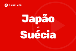Japão vs Suécia onde ver