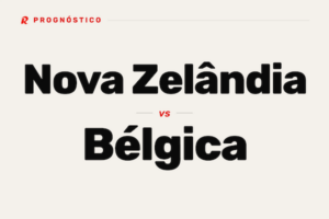 Nova Zelândia vs Bélgica prognósticos