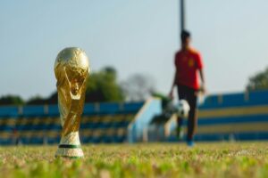 Jogador e Troféu do Mundial